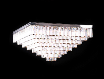 Светильник потолочный Newport 31100 31133/PL nickel 60Вт E14