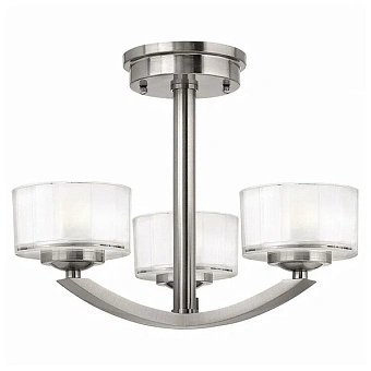 Люстра Hinkley meridian HK-MERIDIAN-SF-BATH-PC 10,5Вт 3 лампочек G9