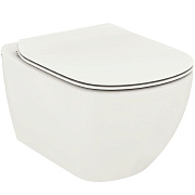 Унитаз подвесной IDEAL STANDARD Tesi AquaBlade T0079V1 безободковый без сиденья