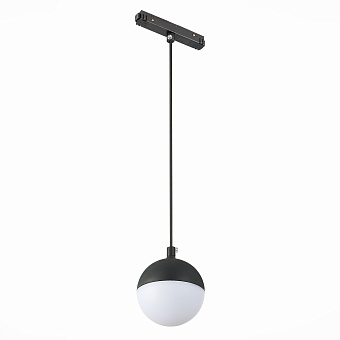 Магнитный трековый светильник ST Luce PIBOLE ST358.443.07 7Вт LED чёрный