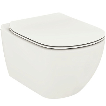 Унитаз подвесной IDEAL STANDARD Tesi AquaBlade T0079V1 безободковый без сиденья