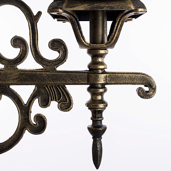 Светильник фасадный Arte Lamp ATLANTA A1041AL-1BN 75Вт IP23 E27 золотой/чёрный