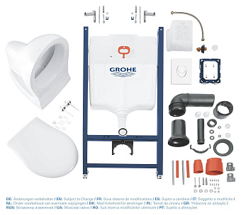 Инсталляция с унитазом GROHE Solido 39116000