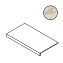 Плитка для ступеней Atlas Concord Италия Boost Mix A835 Ivory Scalino 33х60см 0,198кв.м. матовая