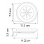 Мыльница WASSERKRAFT Kammel K-8300WHITE K-8329WHITE белый
