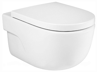 Унитаз подвесной ROCA Meridian 7.3462.4.L00.0 безободковый без микролифта