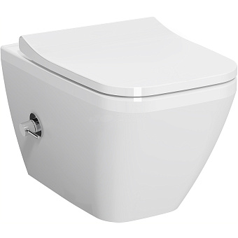 Унитаз подвесной VITRA Integra Square 7082B003-7209 безободковый без микролифта