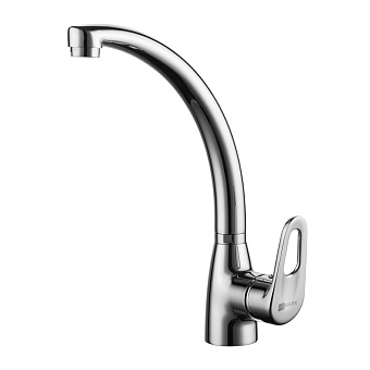Смеситель для кухни LEMARK Luna LM4155C поворотный излив хром