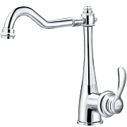 Смеситель для кухни Maxonor MN4076 поворотный излив хром
