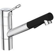 Смеситель для кухни IDEAL STANDARD CERALOOK BC297GN выдвижной излив Серебряный Шторм
