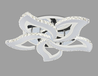 Люстра потолочная Ambrella ACRYLICA Ice FA1723 105Вт 5 лампочек LED