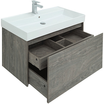 Тумба под раковину подвесная AQUANET Nova Lite 242579 43,5х96,6х48,8см