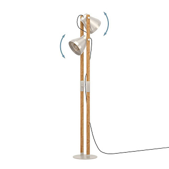 Торшер EGLO CAWTON 43954 80Вт E27 2 плафонов