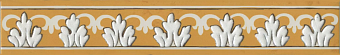 Бордюр KERAMA MARAZZI Алмаш DC\B34\SG9174 жёлтый 4,9х30см 0,015кв.м.