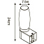Светильник настенный Arte Lamp AQUA-BASTONE A1209AP-1AB 40Вт E14