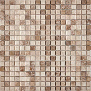 Мозаика PIXEL Каменная PIX224 Light Emperador мрамор 30,5х30,5см 0,93кв.м.