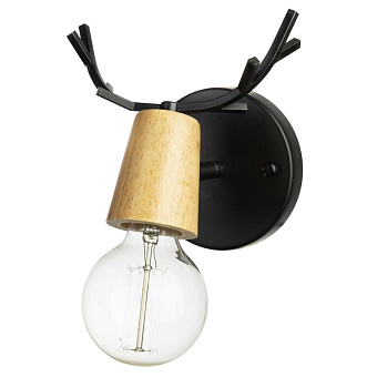Бра Loft It SVEN 10024/1W Black 40Вт E27