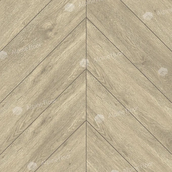Виниловый ламинат Alpine Floor Сонома Chevron ECO 18-7 600х127х5мм 43 класс 1,68кв.м