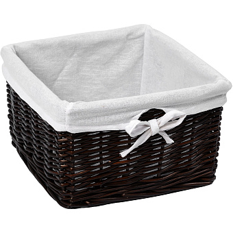 Корзина для белья WASSERKRAFT Alme WB-150-L коричневый 24,5л