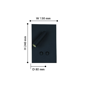 Бра Favourite Illusio 2410-2W 10Вт LED