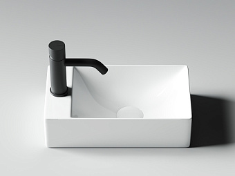 Раковина подвесная Ceramica Nova ELEMENT CN5008 37,5х21,5см