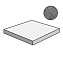 Плитка для ступеней Atlas Concord Италия Brave A1JC Grey Scalino Angolare DX 33х33см 0,109кв.м. неполированная
