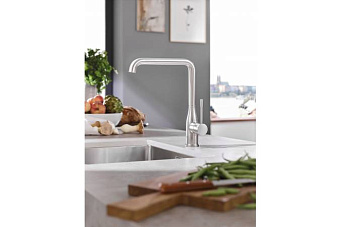 Смеситель для кухни GROHE Essence 30269DC0 высокий излив хром