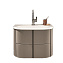 Тумба с раковиной Burgbad LAVO 2.0 SFZP072G0227F5045C0037*1 49,5х72х49,2см