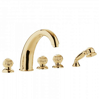 Смеситель для ванны Bongio Radiant 02531OR0D золотой