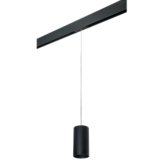 Трековый светильник Lightstar Rullo PRORP6487 50Вт GU10 чёрный для однофазного трека