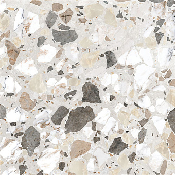 Лаппатированный керамогранит VITRA Marble-Х K949791LPR01VTE0 Терраццо 60х60см 1,44кв.м.