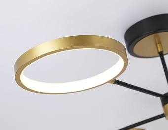 Люстра потолочная Ambrella COMFORT LineTech FL5153 56Вт 4 лампочек LED