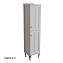 Пенал напольный CAPRIGO БОРГО 33450R-В177 35х40,4х164,2см bianco grigio
