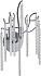Бра Lumion MISS 6521/2W 80Вт E14