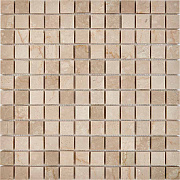 Мозаика PIXEL Каменная PIX232 Cream marfil мрамор 30,5х30,5см 0,93кв.м.