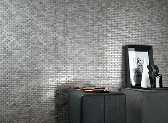 Керамическая мозаика Atlas Concord Италия MARVEL STONE AS33 Bardiglio Grey Mosaico Lappato Burattato 29,8х29,8см 0,54кв.м.