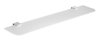 Полка в ванную квадратная Gedy Glamour 5719/60(13) 1-ярусная 11,8х60см хром