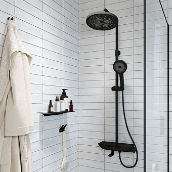 Смеситель для ванны IDDIS SpaHome SPABLBTi06 чёрный матовый