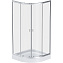 Угловое ограждение AM-PM X-Joy Twin Slide W88E-205-080MT64 195х80см стекло прозрачное