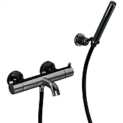 Смеситель для ванны Cisal Less New LND2301640 чёрный (матовый)