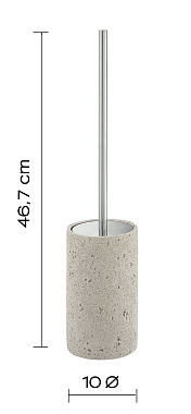 Ёршик Gedy Ginevra GN33(08) хром