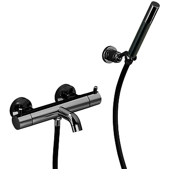 Смеситель для ванны Cisal Less New LND2301640 чёрный (матовый)