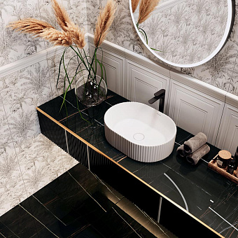 Раковина накладная KERAMA MARAZZI Artbasin VE.wb.50.WHT.M 50х36см