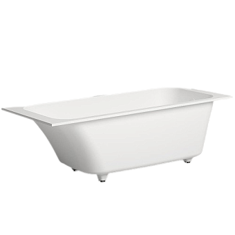 Ванна каменная SALINI ORLANDO 102021M S-Stone матовая 170х70см встраиваемая