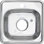 Мойка кухонная MELANA 3838 022 t (*15) 38х38см хром