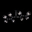 Светильник потолочный Freya Desi FR5006CL-08B 60Вт E27