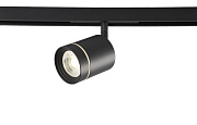 Магнитный трековый светильник CRYSTAL LUX SPACE CLT 0.33 010 12W BL 4000K 12Вт LED чёрный
