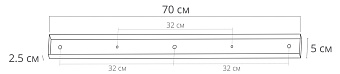 Основание для светильника Arte Lamp A470006 чёрный