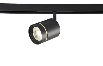 Магнитный трековый светильник CRYSTAL LUX SPACE CLT 0.33 010 12W BL 4000K 12Вт LED чёрный