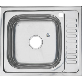 Мойка кухонная MELANA 6050 178t L (*10) 60х50см хром